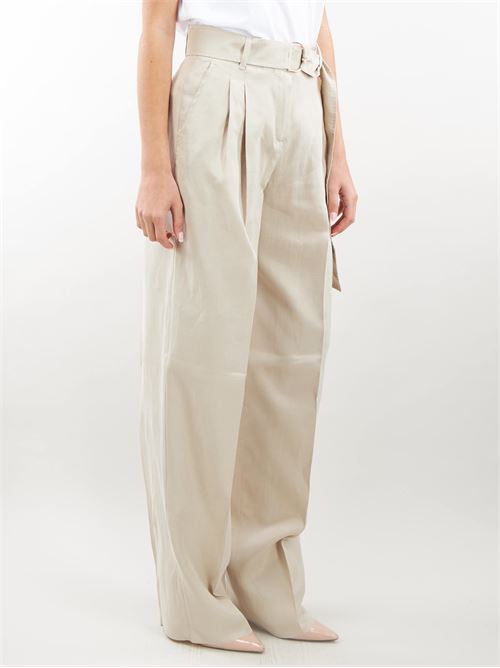 Linen and cotton blend Max Mara Studio MAX MARA STUDIO | Trousers | PAUSA2